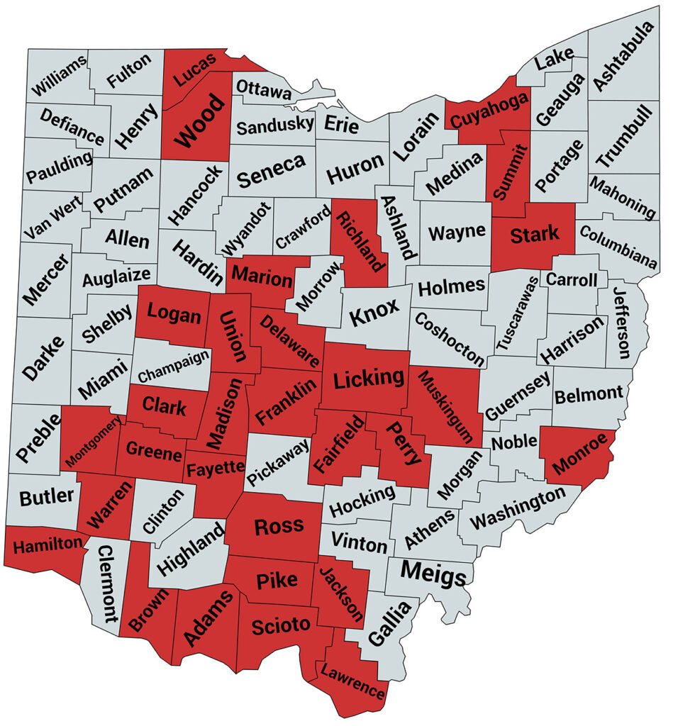 Battle Series team map by Ohio County